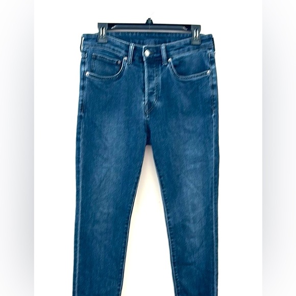 H&M & Denim Size 32 Dark Wash Skinny Coupe Jeans - Picture 2 of 13